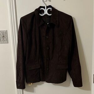 Vintage Liz Claiborne Faux Suede Jacket